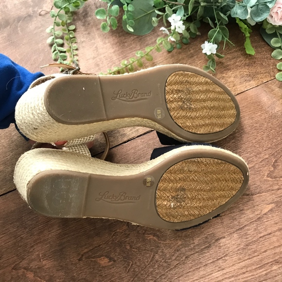 LUCKY BRAND krizhy espadrille wedges | Size 8 - Picture 4 of 6